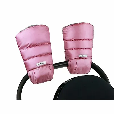 7 AM Enfant Warmmuffs Stroller Hand Muffs/Gloves In Metallic Lilac • $37.50