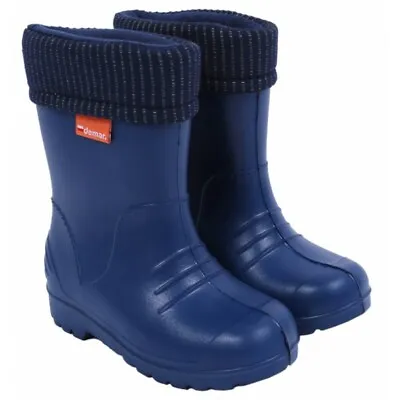 £11.99 • Buy  Boys Girls Kids Children Wellington Boots Wellies Rainy Boots Uk Size 4 -2.5