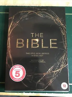 The Bible TV Mini-Series - Complete (DVD 2013) Brand New • £7.90