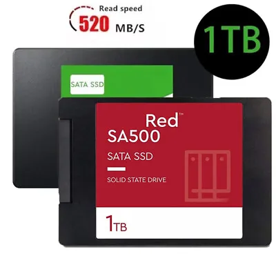 $49.49 • Buy 1TB SATA SSD Hard Drive 2.5  Internal External Solid State Drive For PC Laptop
