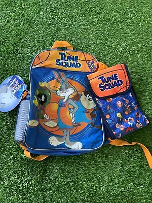 Tune Squad 16  Backpack Space Jam Lunch Snack Bag Tote 5pc New School NWT Bottle • $9.88