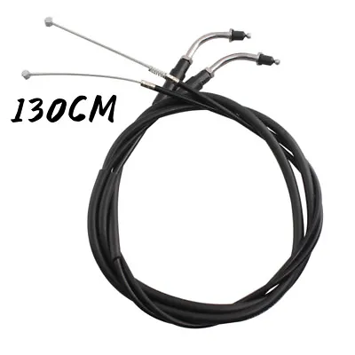 130CM Motorcycle Throttle Cable Wire For Harley Dyna Softail Sportster 1200 2PC • $19.76