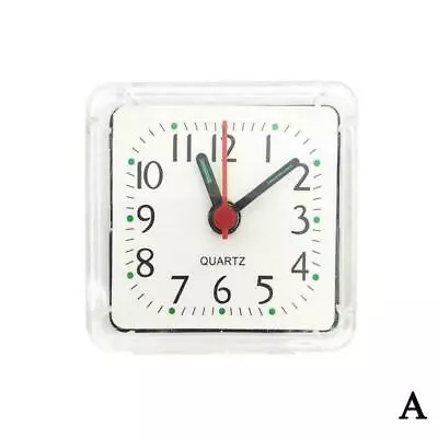 Small Alarm Clocks Beep Travel Office Square Quartz FAST Travelling Bedside M1A8 • $6.72