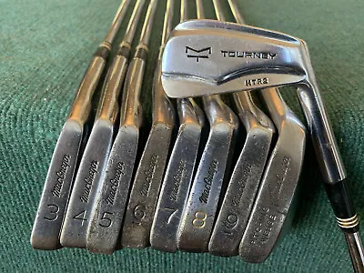 1968 MACGREGOR MT TOURNEY MTR2 IRON SET  - - RH 2-PW Med. Steel NEW GP GRIPS! • $89.99