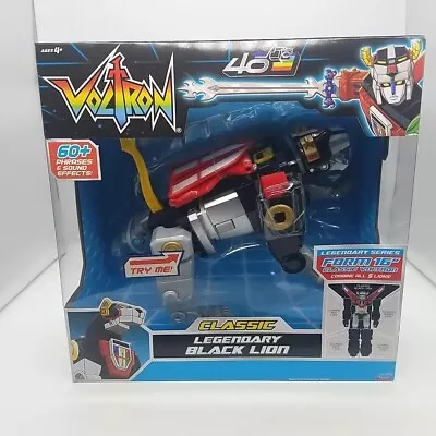 Voltron 40th Anniversary Classic Legendary BLACK LION Playmates Toys 2024 NEW • $44.44