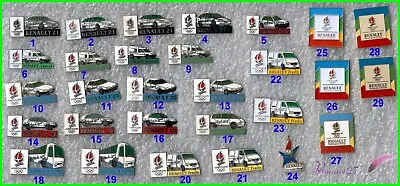1992 Renault Jo Albertville Pin's Car Car Car Traffic Mascot Logo Of Choice #J1 • $2.13