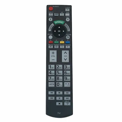 $10.18 • Buy N2QAYB000703 Replace Remote For Panasonic TV TC-P65GT50 TC-P50GT50 TC-P55GT50
