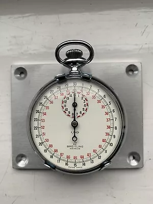 £195 • Buy Vintage Breitling Mechanical Stopwatch Dashboard Rally Dash Timer