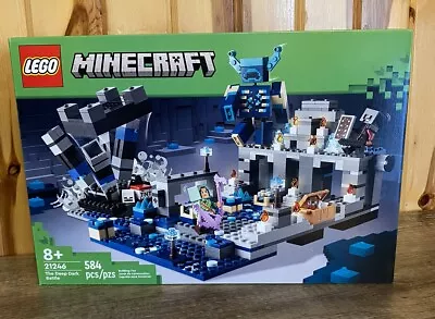 LEGO 21246 Minecraft The Deep Dark Battle New Sealed In Box • $36.92