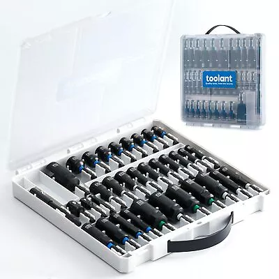 Toolant Magnetic Nut Driver Set 34pcs Impact Driver Bit Set Deep Nut Driver Set • $59.63