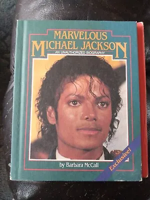 1984 Vintage Marvelous Michael Jackson An Unauthorized Biography Book • $5