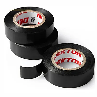 3 Pack PVC Insulation Tape Assorted Black Flame Retardant Electrical Water Re... • £3.39