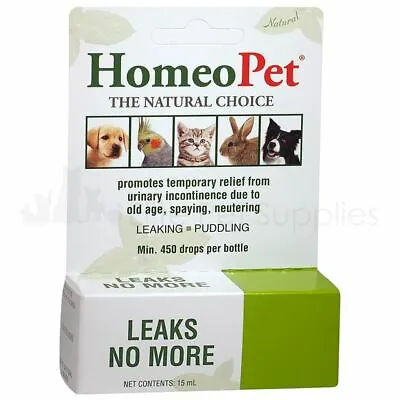 Homeopet Natural Homeopathic Pet Remedy Treatment Cat Dog Bird Small Animal • £11.95