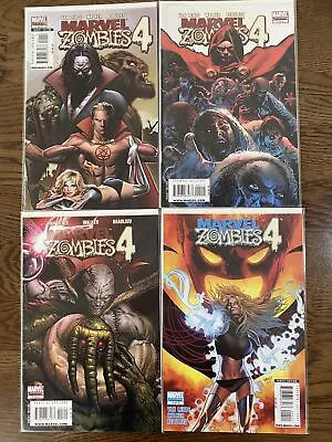 Marvel Zombies 4 Set Of All 1-4 Nm Comic Books Acs Fl • $5