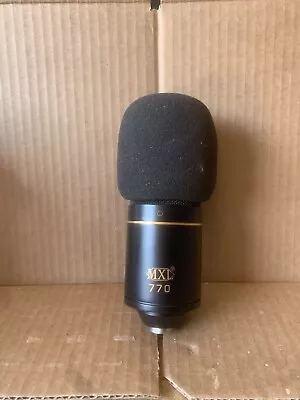 MXL 770 Large-Diaphragm Condenser Microphone - Black • $45