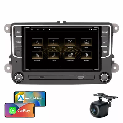 OEM 7  Android Car Stereo CarPlay DSP For VW Volkswagen Touareg Jetta Golf MK5 • $99.88