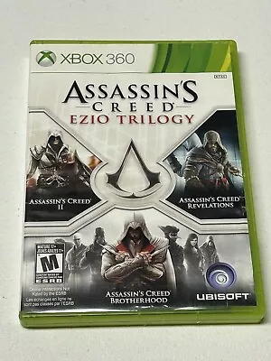 Assassin's Creed: Ezio Trilogy (Microsoft Xbox 360 2013) Complete CIB • $4.99