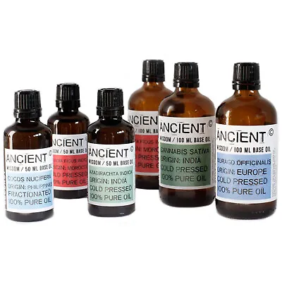 Essential Oils 50 Ml Aromatherapy By Ancient Wisdom Natural & Pure - UK Seller • £10.99