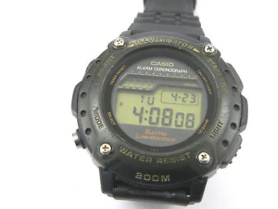 £79.95 • Buy Gents Vintage CASIO DW-285 Alarm Chrono Watch - 200m