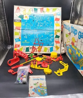 Vintage 1963 Mouse Trap Board Game By Ideal Original SEE PHOTOS  • $85.73