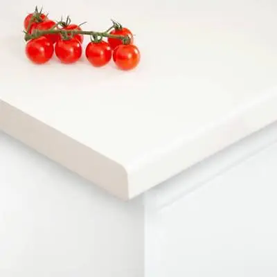 White Laminate Worktops Semi Gloss - 3m 4m Lengths 38mm Thick Kitchen Tops • £159.50
