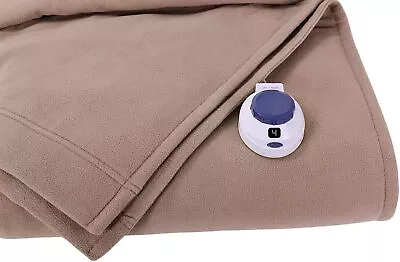 SoftHeat By Perfect Fit | Luxury Fleece Electric Heated Blanket With Safe & Warm • $355.28