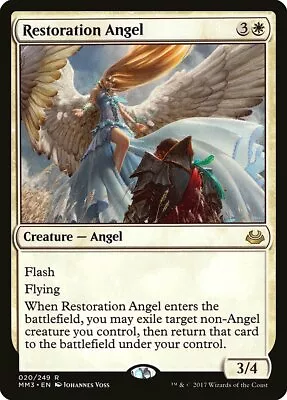 Restoration Angel Modern Masters 2017 NM White Rare MAGIC MTG CARD ABUGames • $1.89