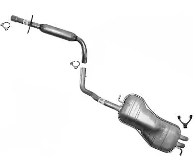 Muffler Exhaust System Plus Connector Clamps For Volkswagen Beetle 2.0L 1999-05 • $352