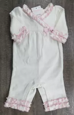 Baby Girl Clothes New Gymboree White Pink Ruffle Preemie To 7lbs 2010 Outfit • $37.99