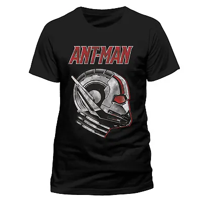 £9.99 • Buy Official Marvel Comics Ant-man And The Wasp - Side View Mask Black T-shirt (new)