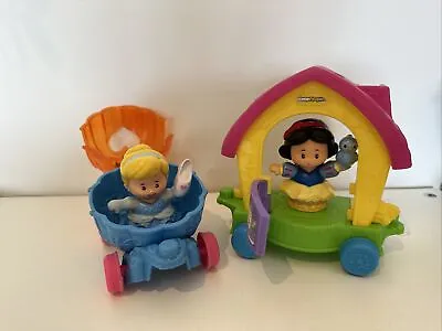 £6 • Buy Fisher Price Little People Snow White And Cinderella Toy
