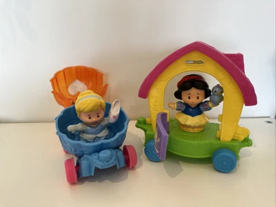 £6 • Buy Fisher Price Little People Snow White And Cinderella Toy