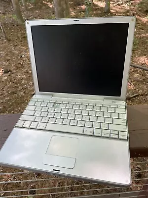 Vintage Apple PowerBook G4 Laptop 12  LCD Screen A1010 For Parts Or Repair • $49.95