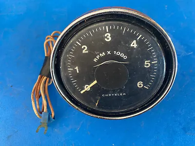 Medallion Chrysler Outboard Vintage Speed Tachometer Boat Marine Chrome • $342.57