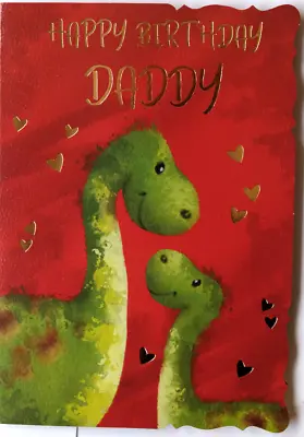 Daddy Birthday Card For Daddy Happy Birthday Daddy Dad  (#PR113) • £2.25