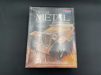 Monogram Die-Cast MG-TC 1:24 Scale Metal And Plastic Model Kit #6102 Sealed • $50