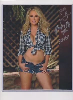 Michelle Baena Autographed 8x10 Photo Auto Playboy Benchwarmer Model COA • $24.95