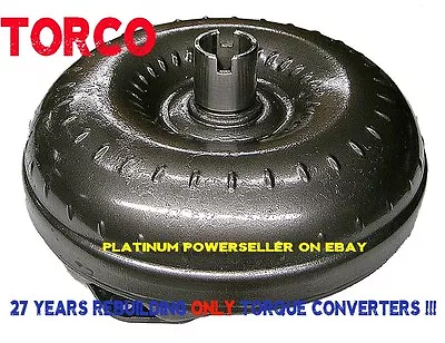 Aluminum Powerglide High Stall 2200-2500 12  Torque Converter V8 1962-1973 • $309.99