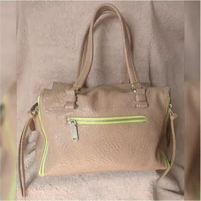 £39.99 • Buy MAX&Co Max Mara Caramel Chocolate Faux Leather Handbag