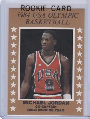 MICHAEL JORDAN ROOKIE CARD 1984 Team USA RARE OLYMPIC Basketball RC Chicago Bull • $0.99