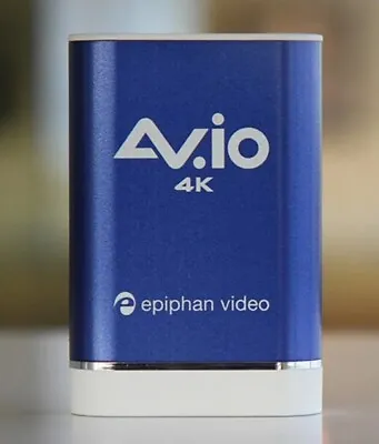 RRP £500 Plug And Play Epiphan AV.io 4K Video Capture - Brand New ⭐️⭐️⭐️⭐️⭐️ • £180