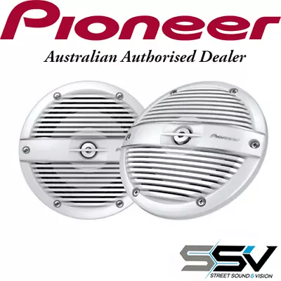 Pioneer TS-ME650FC 6.5″ Marine 2-Way Speaker With 250 Watts Max And Classic Gril • $186