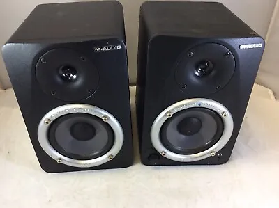 M-Audio Studiophile DX4 Studio Monitor Speakers - Dented Cones MAudio Black • $74.99