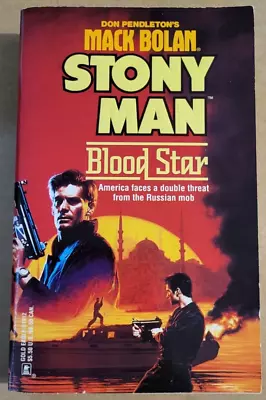 Don Pendleton: MACK BOLAN -STONY MAN #28- Blood Star. (Executioner) • £5