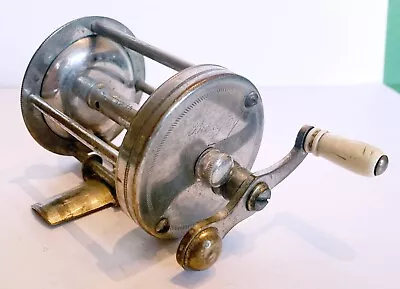 1920s W.H. Hobbs Supply Co. (Eau Claire Wis.) BADGER Brand NLW Casting Reel • $14.50