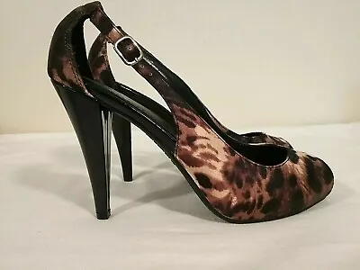 $18.99 • Buy Fergalicious  Mona  Women's Shoes Heels   Size 8M     Leopard Print     (T016K)
