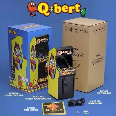 Q*bert New Wave Toys RepliCade 1/6 Scale Arcade Brand New In Box • $344