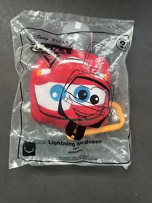 McDonald's 2020 Disney Pixar Cars Lightning McQueen Toy #3 Backpack Clip NIP • $6.29