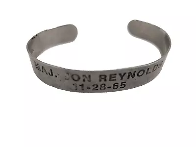 Vintage Vietnam Maj Jon Reynolds 11-28-65 POW MIA Bracelet • $79.99