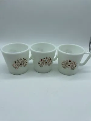 Vintage  REPLACEMENT  Pyrex Summer Impressions Pattern Coffee Mugs. 3 • $7.64